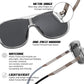 商品图片 26 | B0DSV55WLM | FEISEDY Polarized Sunglasses Men Women Mirrored One Piece Lens B0277