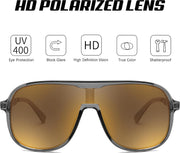 ÉÌƷͼƬ 20 | B0DSV55WLM | FEISEDY Polarized Sunglasses Men Women Mirrored One Piece Lens B0277