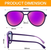 ÉÌƷͼƬ 5 | B0GFN2HDQ8 | FEISEDY Polarized Aviator Sunglasses for Men Women Trendy Sports B0324