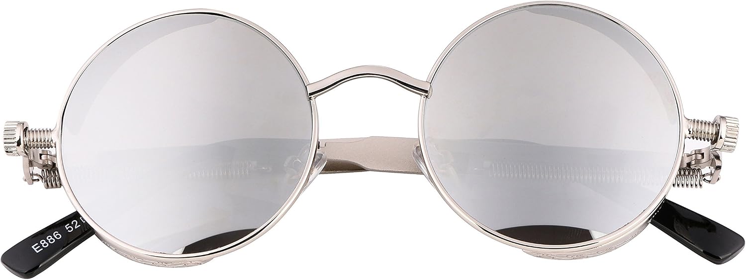 商品图片 82 | B06XY36GDW | FEISEDY Retro Gothic Steampunk Sunglasses For Men Women