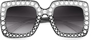 ÉÌƷͼƬ 23 | B0CFHLB4YT | FEISEDY Kids Sunglasses for Girls Oversized Square Sparkling Party Sun Glasses Lightweight Fashion Shades B0053