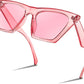 商品图片 126 | B0C5378735 | FEISEDY Vintage Square Cat Eye Sunglasses Women Trendy Cateye Sunglasses B2473