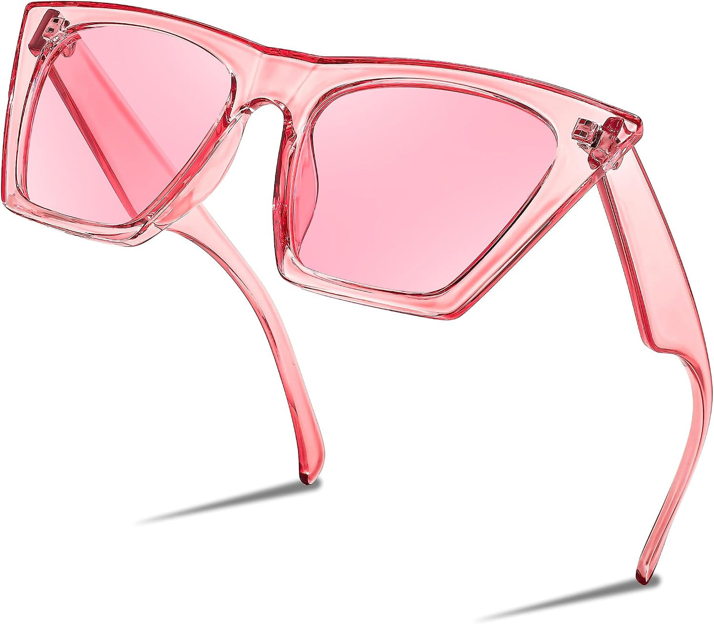 商品图片 126 | B0C5378735 | FEISEDY Vintage Square Cat Eye Sunglasses Women Trendy Cateye Sunglasses B2473