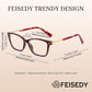 商品图片 11 | B0FZT81LLR | FEISEDY Blue Light Glasses for Women Men TR90 Computer Phone Gaming B0370 | Blue Light Blocking Glasses, Anti Eyestrain and Glare, Soft Comfortable Fit with Spring Hinges