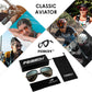 商品图片 6 | B0CF232CFR | FEISEDY Aviator Sunglasses Men Women, Square Retro 70s Vintage Classic Frame, UV400 Driving Fishing Golf Hiking B0036