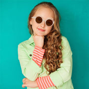 ÉÌƷͼƬ 18 | B0CQBTQZFP | FEISEDY Baby Polarized Round Sunglasses Flexible Rubber Shades with Strap for Infant Toddler Newborn Age 0-24 Months B0060