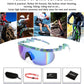 商品图片 83 | B096SD9GGG | FEISEDY Oversized Mirror Shield Sport 80s Sunglasses Ski Goggles Flat Top One Piece Futuristic Visor Women Men B2522