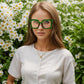 商品图片 22 | B08DF5QRXC | FEISEDY Oversized Square Blue Light Blocking Glasses Eye Strain Glare Pearl Inlay Arm Cat Eye Fashion Eyewear B2639