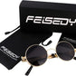 商品图片 15 | B06XY36GDW | FEISEDY Retro Gothic Steampunk Sunglasses For Men Women