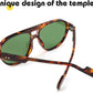 商品图片 5 | B0C56XTXBV | FEISEDY Sunglasses Women Men Polarized, Small 70s Aviator Frame, Retro Vintage Sun Glasses B2373