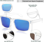 ÉÌƷͼƬ 29 | B0CS6MV9B1 | FEISEDY Men Sunglasses Polarized,Square Vintage Cycling Running Fishing Golf Hiking Sports Sun Glasses B0080