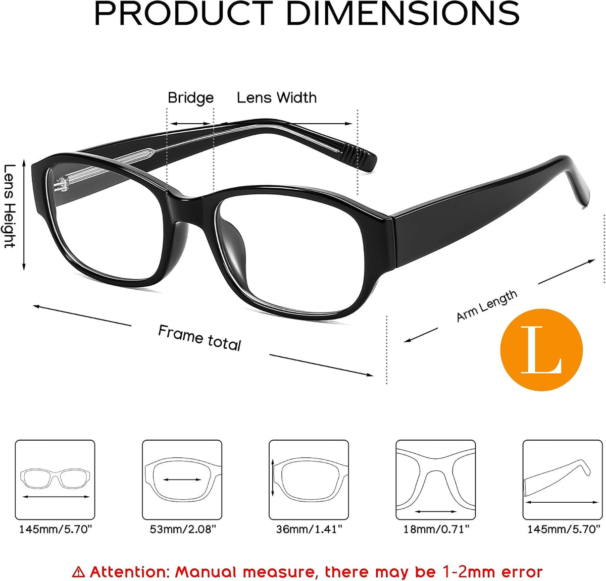 ÉÌƷͼƬ 6 | B0DNFH17R9 | FEISEDY Rectangular Blue Light Blocking Glasses for Women Men Vintage Stylish Computer Glasses Fake Nerd Eyewear Frame B0266