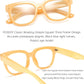 商品图片 18 | B0DBQFZT73 | FEISEDY Retro Square Thick Big Frame Blue Light Blocking Reading Glasses Anti Glare Digital Eyestrain Reader B2523