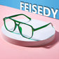 商品图片 16 | B0FWXP3HKW | FEISEDY Fashion Aviator Blue Light Reading Glasses for Woman Men B0318 | Square Pilot Computer Glasses, Anti Eyestrain Glare Readers
