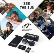 ÉÌƷͼƬ 15 | B09LTWN7GK | FEISEDY Cat Eye Sunglasses Polarized for Women Men£¬Rimless Mirrored Sunglasses, Oversized, Trendy Retro Sun Glasses B2796