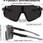 商品图片 54 | B0D6XZ67Q2 | FEISEDY Kids Teens Baseball Polarized Sunglasses Lightweight Frame UV400 Sports Cycling Shades for Boys Girls B0190