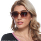 商品图片 70 | B0C5378735 | FEISEDY Vintage Square Cat Eye Sunglasses Women Trendy Cateye Sunglasses B2473