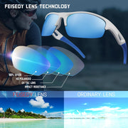 ÉÌƷͼƬ 4 | B09QHKM8H2 | FEISEDY Polarized Sports Sunglasses Driving Cycling Shades For Men Women Baseball Running UV Protection Sunglasses B2878