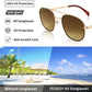 商品图片 13 | B0B38ZHMJL | FEISEDY Sunglasses Aviator Men Women 70s Sun Glasses Square Frame UV400 Protection B2953