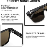 ÉÌƷͼƬ 3 | B0B2836HD6 | FEISEDY Sunglasses for Women Men, Fashion Mirrored Single Lens Shades