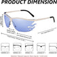 商品图片 13 | B09XHP3W7M | FEISEDY Retro Square Sunglasses Women Men Trendy Vintage Y2K Glasses Tinted Lens B2882