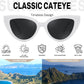 商品图片 28 | B0GVF3CZ9N | FEISEDY Cat eye Sunglasses Polarized and Retro Stylish for Women Men B0428 | UV400 Protection, for Driving Fishing Beach Travel and Party, Metal Accents, Versatile Styling