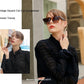 商品图片 116 | B0C5378735 | FEISEDY Vintage Square Cat Eye Sunglasses Women Trendy Cateye Sunglasses B2473