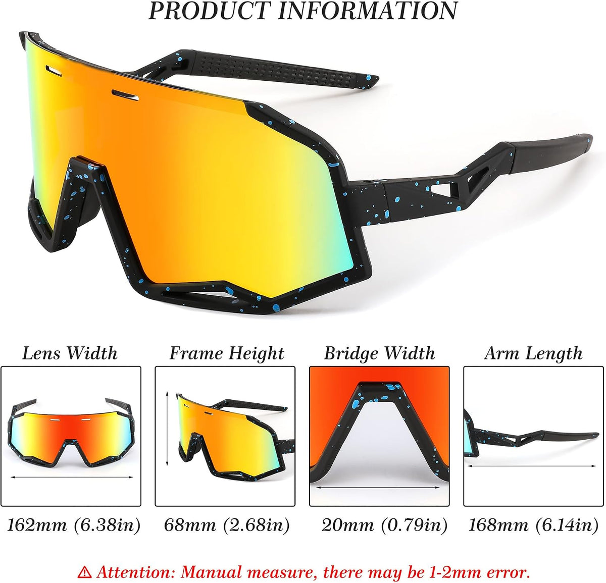 ÉÌƷͼƬ 12 | B0BPXHS74Y | FEISEDY Polarized Cycling Sunglasses Women Men Outdoor Sports Sunglasses Baseball Running Biking Fishing Sunglasses B2994