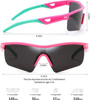 ÉÌƷͼƬ 97 | B07JZ18KMZ | FEISEDY Kids Polarized Sports Sunglasses, TR90 UV400 Baseball Cycling