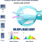 商品图片 12 | B0CQ26NQZS | FEISEDY Oversized Blue Light Blocking Glasses Women Men Retro Big Round Frame Eyewear Clear Lens Computer Glasses B2997