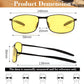 商品图片 54 | B07GSRV2H5 | FEISEDY Rectangle Polarized Square Sunglasses for Men Women B2444
