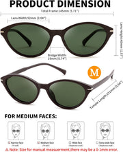 ÉÌƷͼƬ 23 | B0HBV67DG3 | FEISEDY Retro Polarized Cat Eye Sunglasses for Women Men UV400 B0466