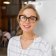 商品图片 9 | B0DFPWRH8W | FEISEDY Cat-Eye Blue Light Reading Glasses for Women Thick Fashion Anti- Glare Digital Eyestrain Readers B0230