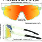 商品图片 30 | B0D6XZ67Q2 | FEISEDY Kids Teens Baseball Polarized Sunglasses Lightweight Frame UV400 Sports Cycling Shades for Boys Girls B0190