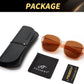 商品图片 23 | B0CPJ88KXS | FEISEDY Fit Over Glasses Sunglasses Polarized for Women Sunglasses Over Prescription Glasses Oversized UV Protection B1114