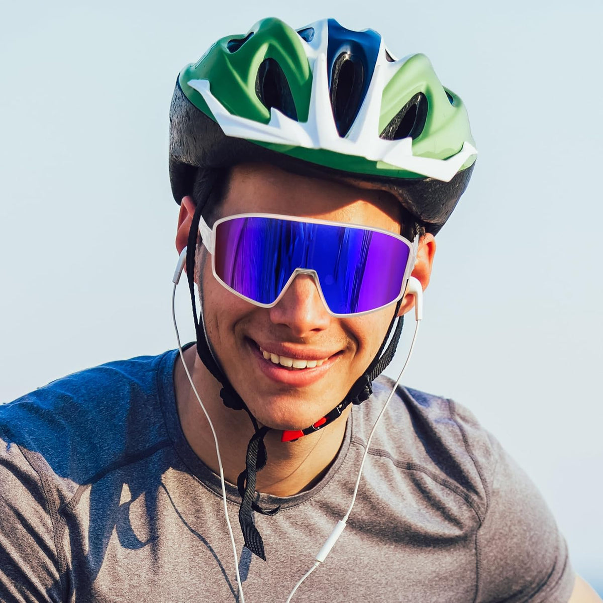 ÉÌƷͼƬ 10 | B0CTT71RHP | FEISEDY Polarized Sports Sunglasses for Men Women Youth Cycling Glasses Baseball Softball Sunglasses B2368
