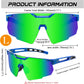 商品图片 13 | B0D2R93ZVQ | FEISEDY Cycling Sunglasses for Men Women, Sport Sunglasses for Baseball Softball Running Fishing Golf UV400 B0167