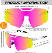 ÉÌƷͼƬ 6 | B0D2R93ZVQ | FEISEDY Cycling Sunglasses for Men Women, Sport Sunglasses for Baseball Softball Running Fishing Golf UV400 B0167