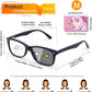 商品图片 17 | B0GKNCMTFX | FEISEDY Blue Light Blocking Photochromic Glasses UV400 Protection B1264