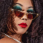 商品图片 51 | B079KYQYT3 | FEISEDY Small Cat Eye Sunglasses Vintage Square Shade Women Eyewear B2291
