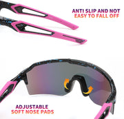 ÉÌƷͼƬ 12 | B0CVWYCSZS | FEISEDY Sports Sunglasses for Men Women Baseball Cycling Running Driving Glasses UV400 B0088