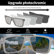 ÉÌƷͼƬ 29 | B0BZ4J86KV | FEISEDY Polarized Sunglasses for Men, Z87 Oversized Square Flat Top B2990