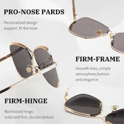 ÉÌƷͼƬ 40 | B08SJ7XN69 | FEISEDY Womens Cute Sunglasses Oversized Butterfly X Shape Design Cateye Lady Sunglasses B2738