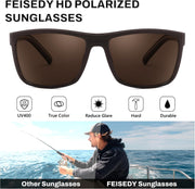 ÉÌƷͼƬ 35 | B0F8J2TQSK | FEISEDY Polarized Sunglasses for Men and Women Lightweight Frame Sun Glasses with UV400 Protection for Driving Fishing B0301