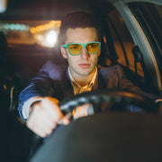 ÉÌƷͼƬ 9 | B0DJS7NVNT | FEISEDY Night Vision Driving Glasses Anti Glare Fit Over Glasses for Men Women Polarized Nighttime B0250