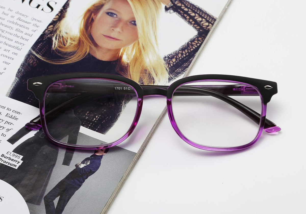 ÉÌƷͼƬ 24 | B07Q5Y42G2 | FEISEDY Progressive Multifocal Reading Glasses Blue Light Blocking Reader Glasses TR90 Frame Women Men B2497