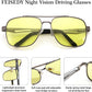 商品图片 4 | B0D6RBYFQB | FEISEDY Polarized Aviator Photochromic Sunglasses Men Women for Day and Night Driving Metal Frame B0172