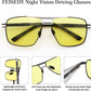 商品图片 19 | B0D6RBYFQB | FEISEDY Polarized Aviator Photochromic Sunglasses Men Women for Day and Night Driving Metal Frame B0172