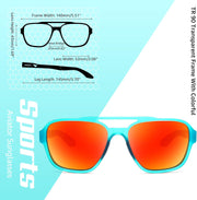 ÉÌƷͼƬ 19 | B0DSVK9L2R | FEISEDY Retro Aviator Polarized Sunglasses Women Men Outdoors B0260