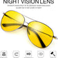 商品图片 16 | B07BDGXB1X | FEISEDY Night Driving Glasses Night Vision Aviator Anti Glare Eyewear for Men Women B2294